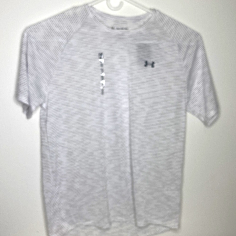 Men’s Under Armour XXLT white/gray tech t shirt new with tags
